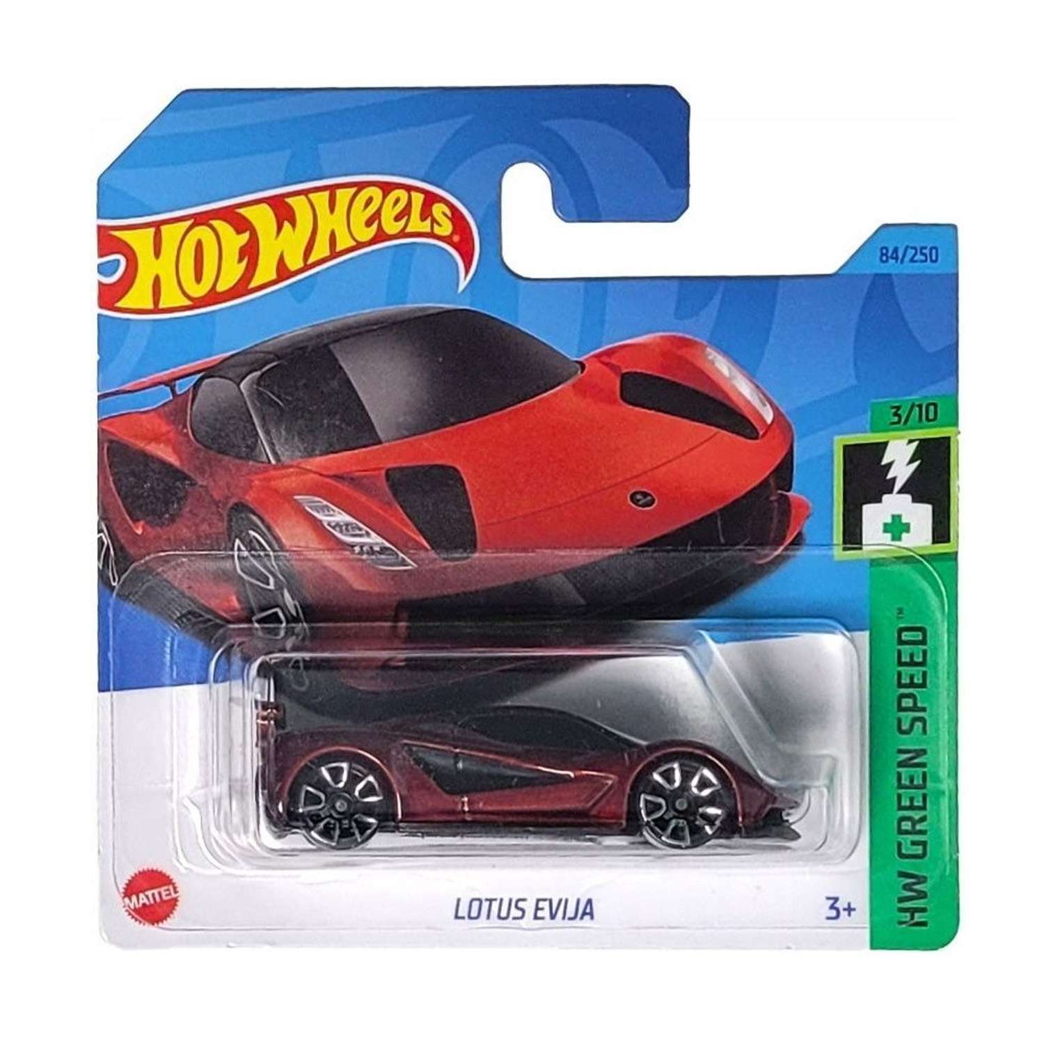 Машинка Hot Wheels Lotus Evija серия HW Green Speed 62889 - фото 1