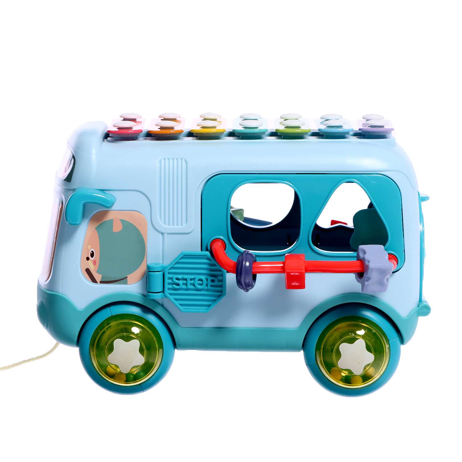 Развивающая игрушка Zabiaka «Автобус» - фото 3