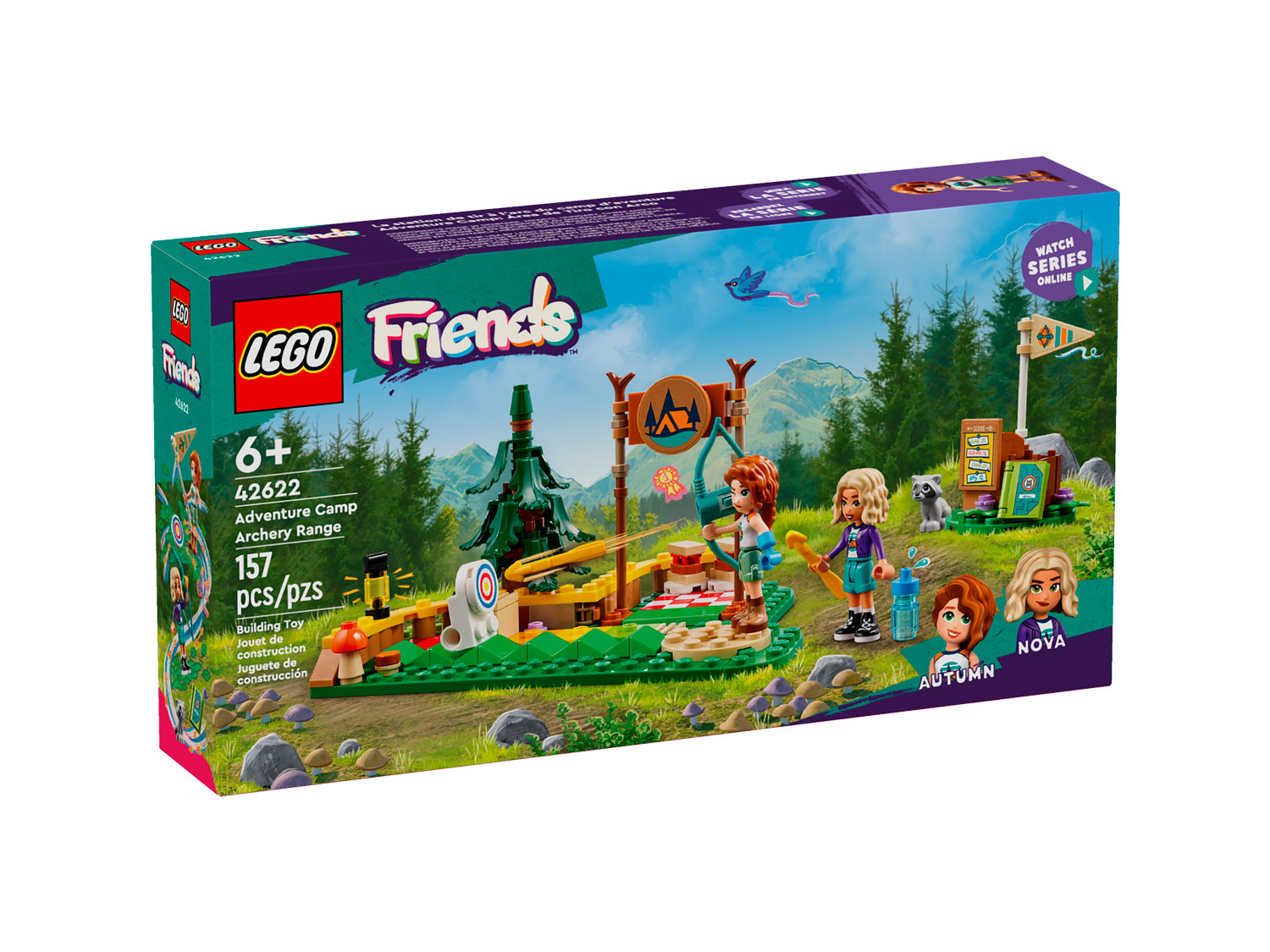 Конструктор LEGO Friends Стрельба из лука в летнем лагере - фото 10