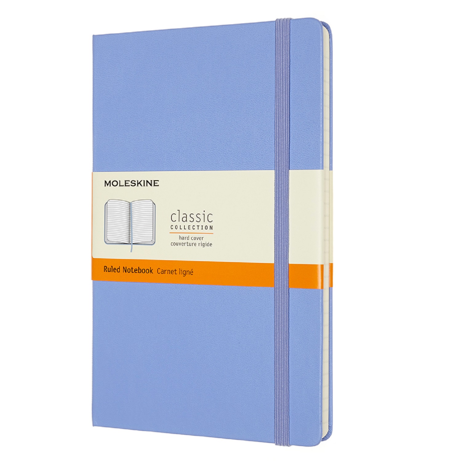 Блокнот MOLESKINE Classic 13х21см Линия Голубой 1214858 - фото 1