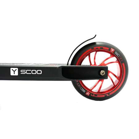 Самокат трюковый Y-Scoo Fly 120 mm black red