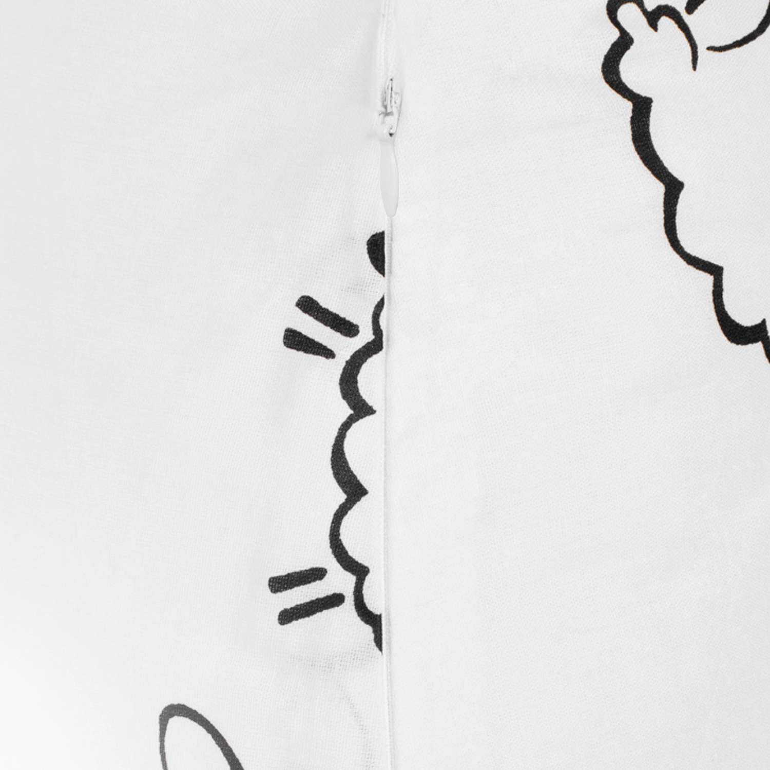 Подушка для беременных AmaroBaby 170х25 см Овечки белый - фото 4