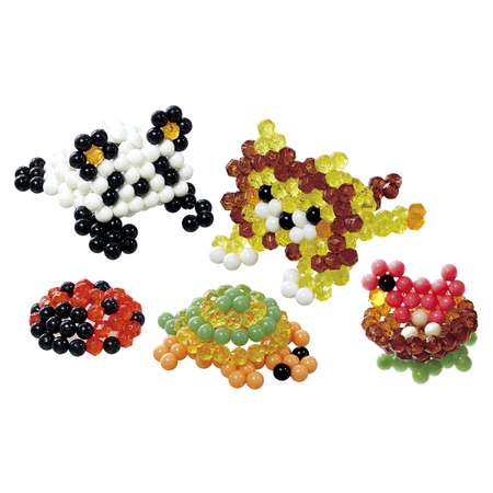 Тематический набор бусин Aquabeads Зверюшки в 3D