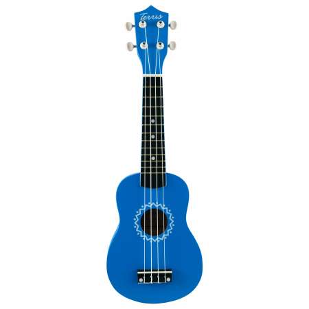 Гитара гавайская Terris укулеле сопрано JUS-10 BL