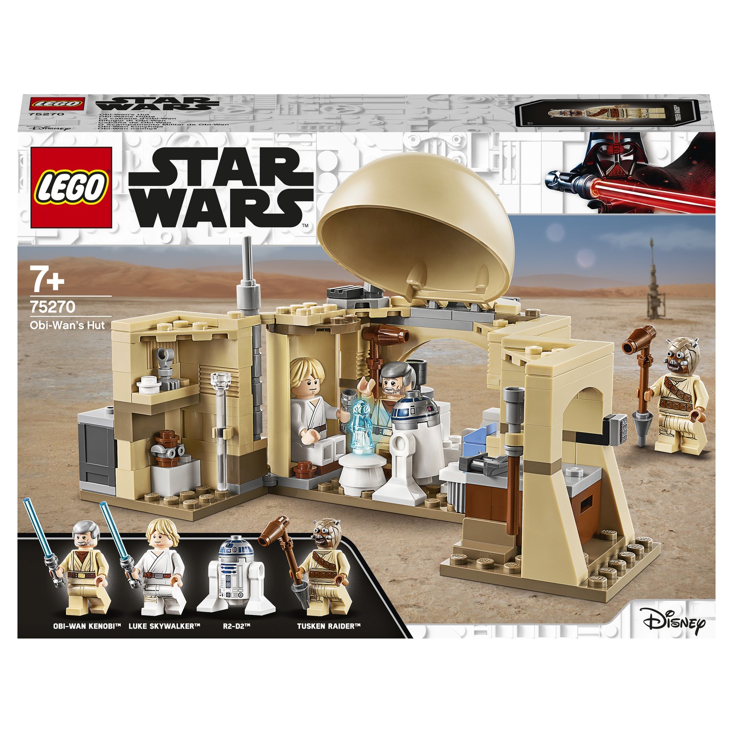 Конструктор LEGO Star Wars Хижина Оби-Вана Кеноби 75270 купить по цене 2799  ₽ в интернет-магазине Детский мир