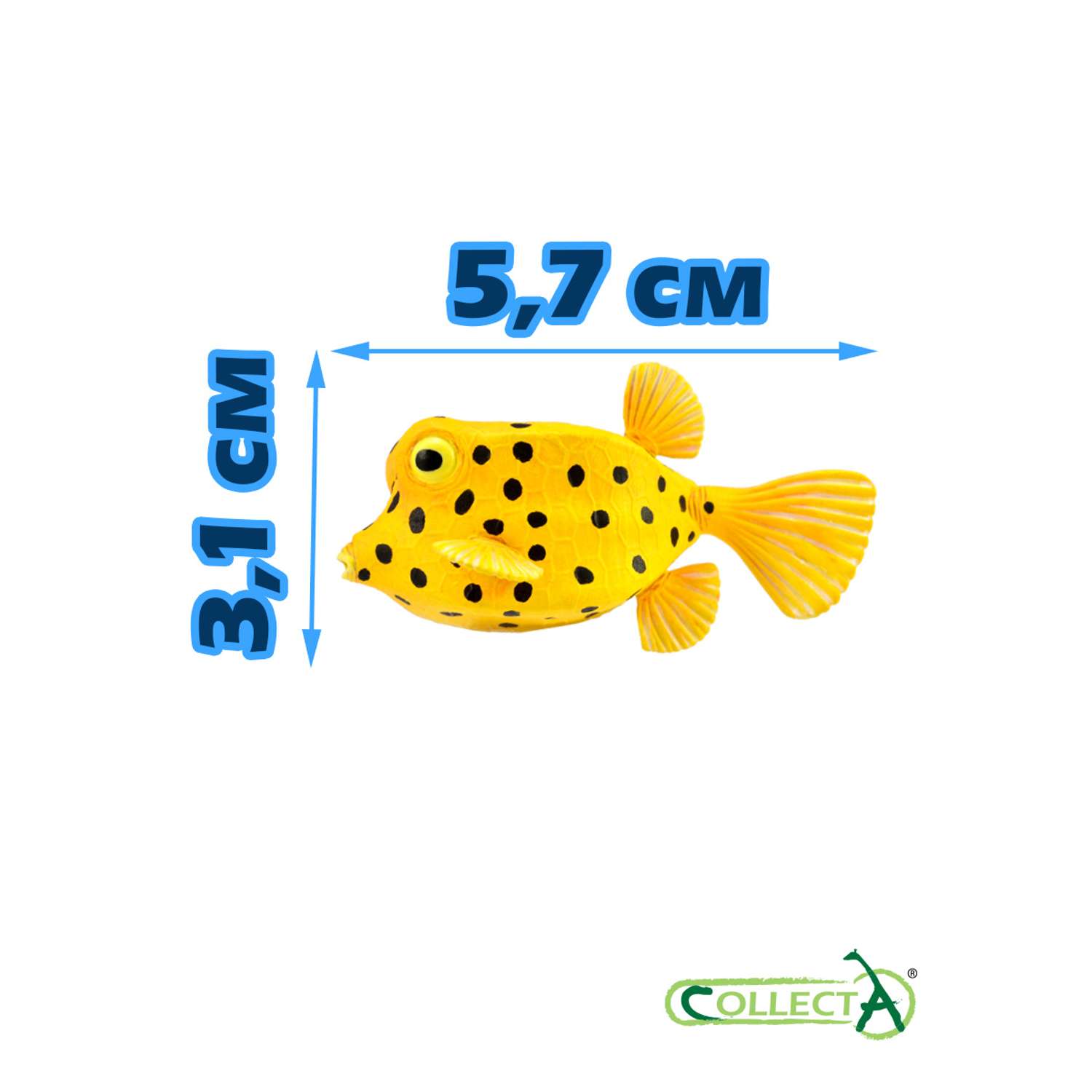 Игрушка Collecta Рыбка-коробка фигурка морского животного - фото 2
