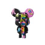 Конструктор JAKI bearbrick cyberblack