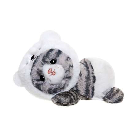 Игрушка мягкая Aurora Sleepy Babies Серый котёнок 240016B