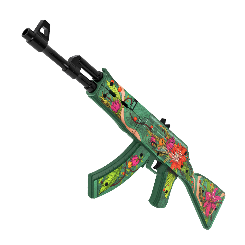 Игрушечный автомат VozWooden АК-47 Дикий Лотос CS GO резинкострел  деревянный купить по цене 3699 ₽ в интернет-магазине Детский мир