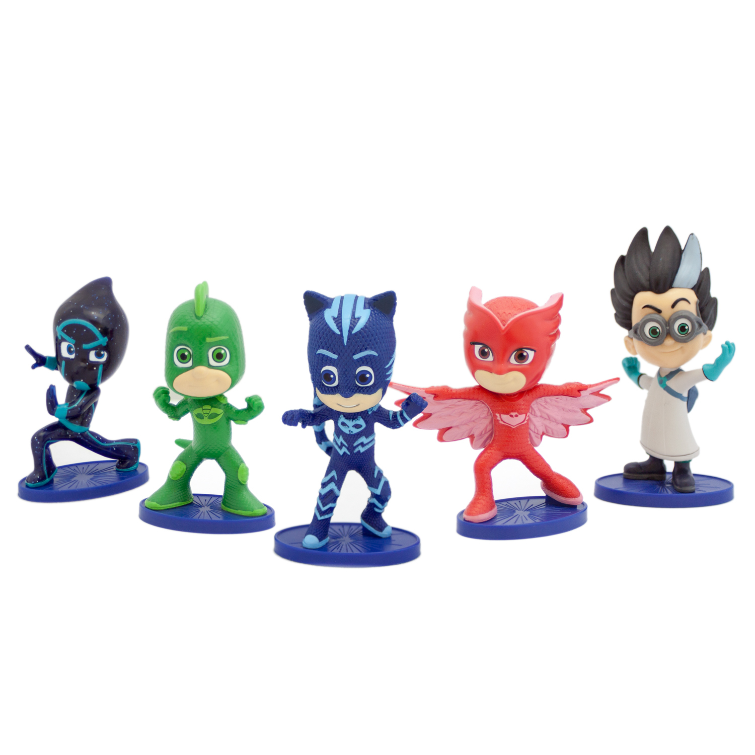 Игровой набор PJ masks № 2: 5 шт 8 см - фото 1