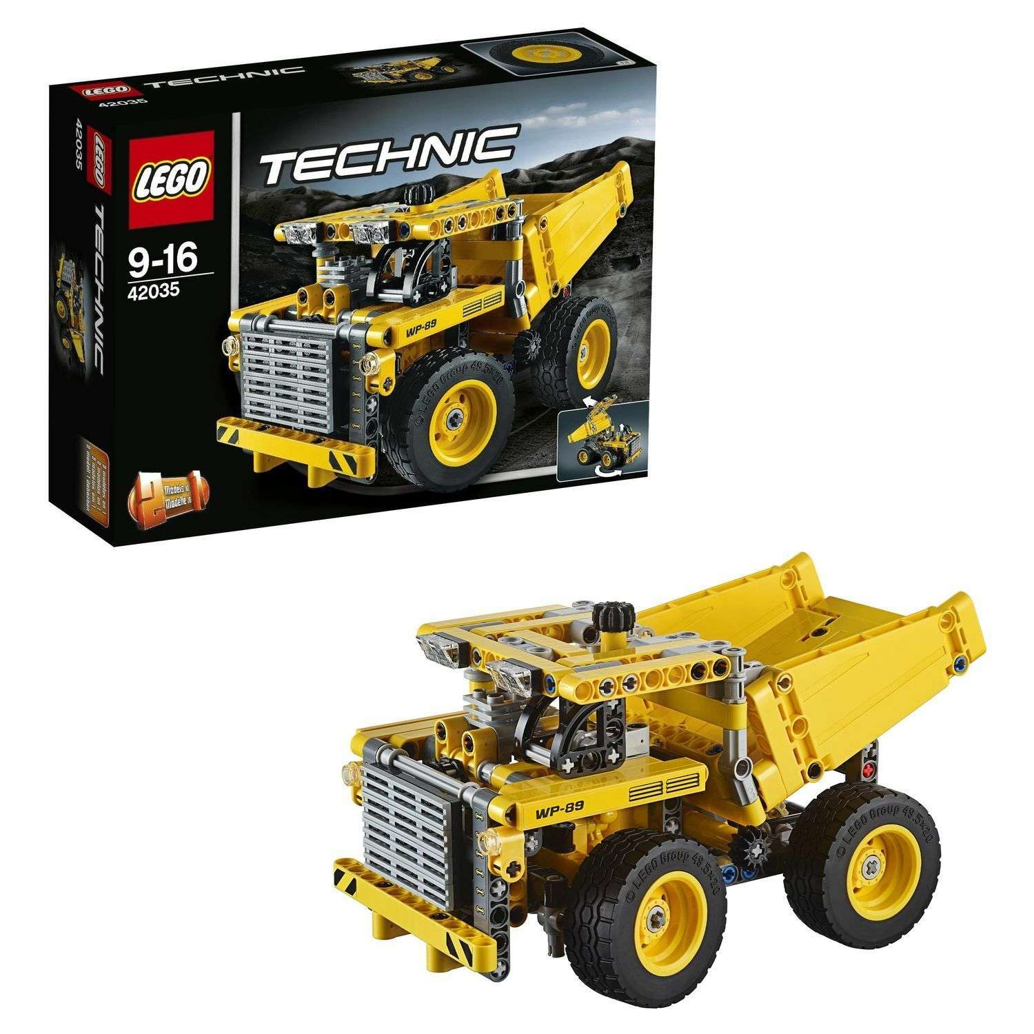 Конструктор LEGO Technic Карьерный грузовик (42035) - фото 1