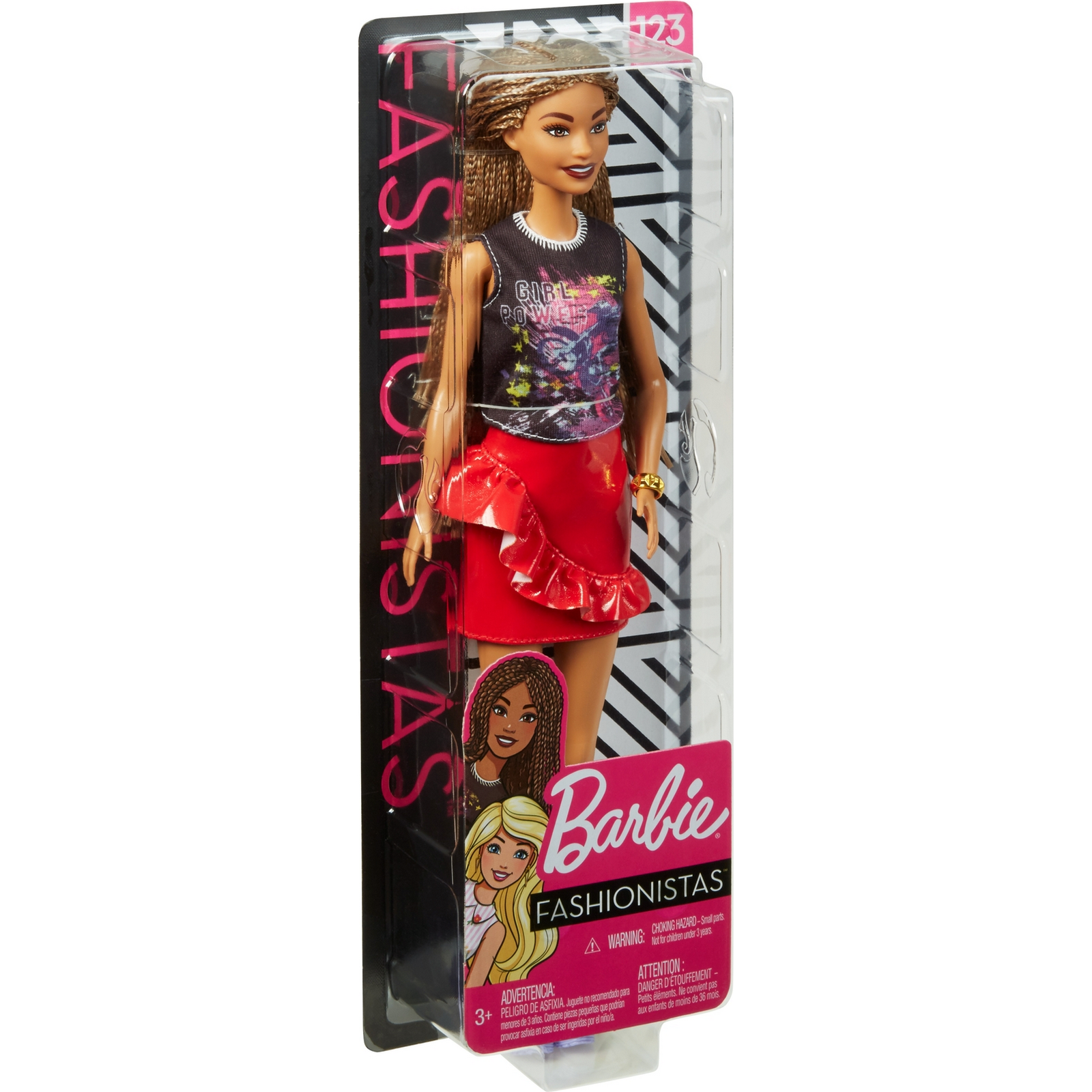 Кукла Barbie Игра с модой 123 Изобилие косичек FXL56 FBR37 - фото 3