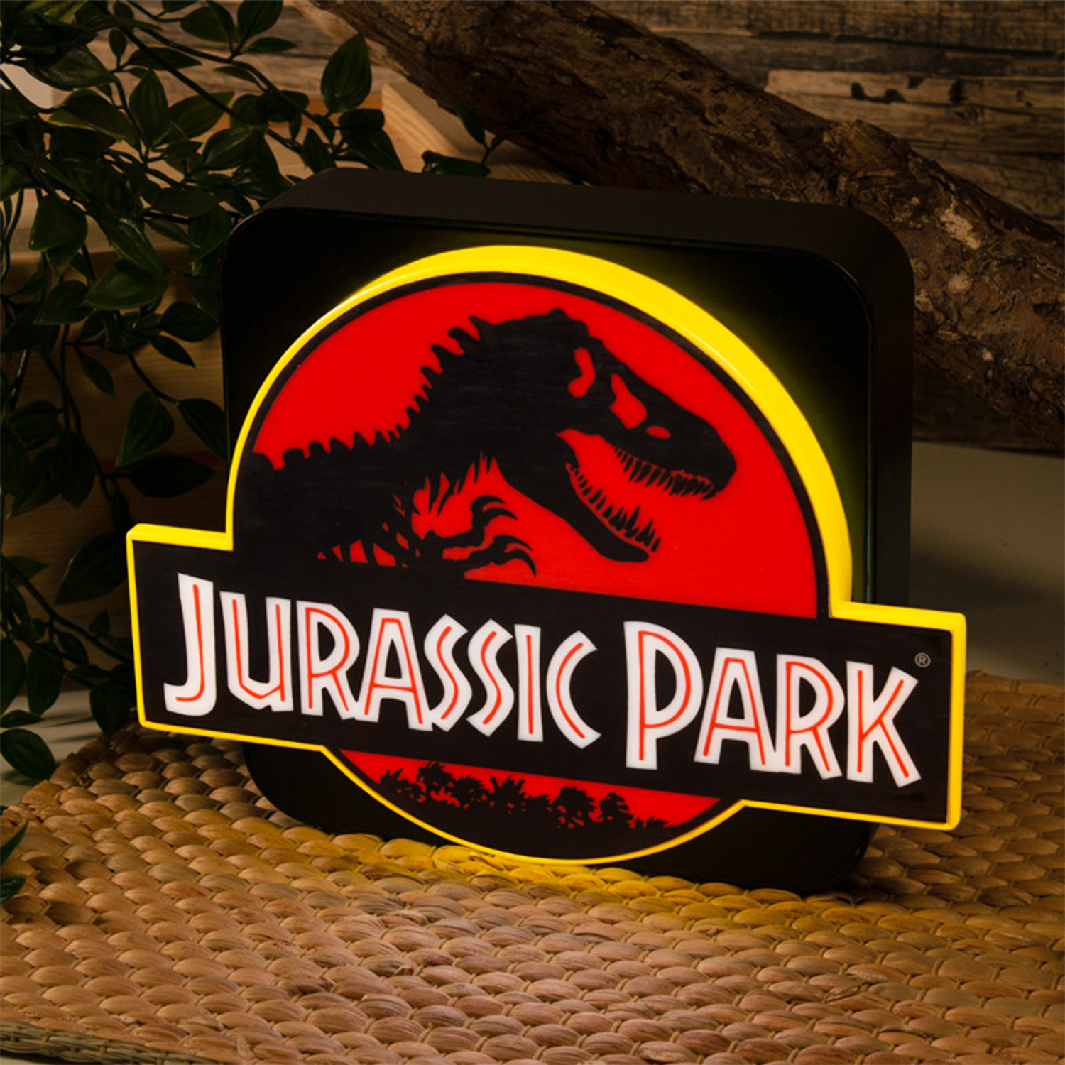 Настольный светильник-ночник Jurassic Park светодиодный 3D Парк Юрского периода - фото 6