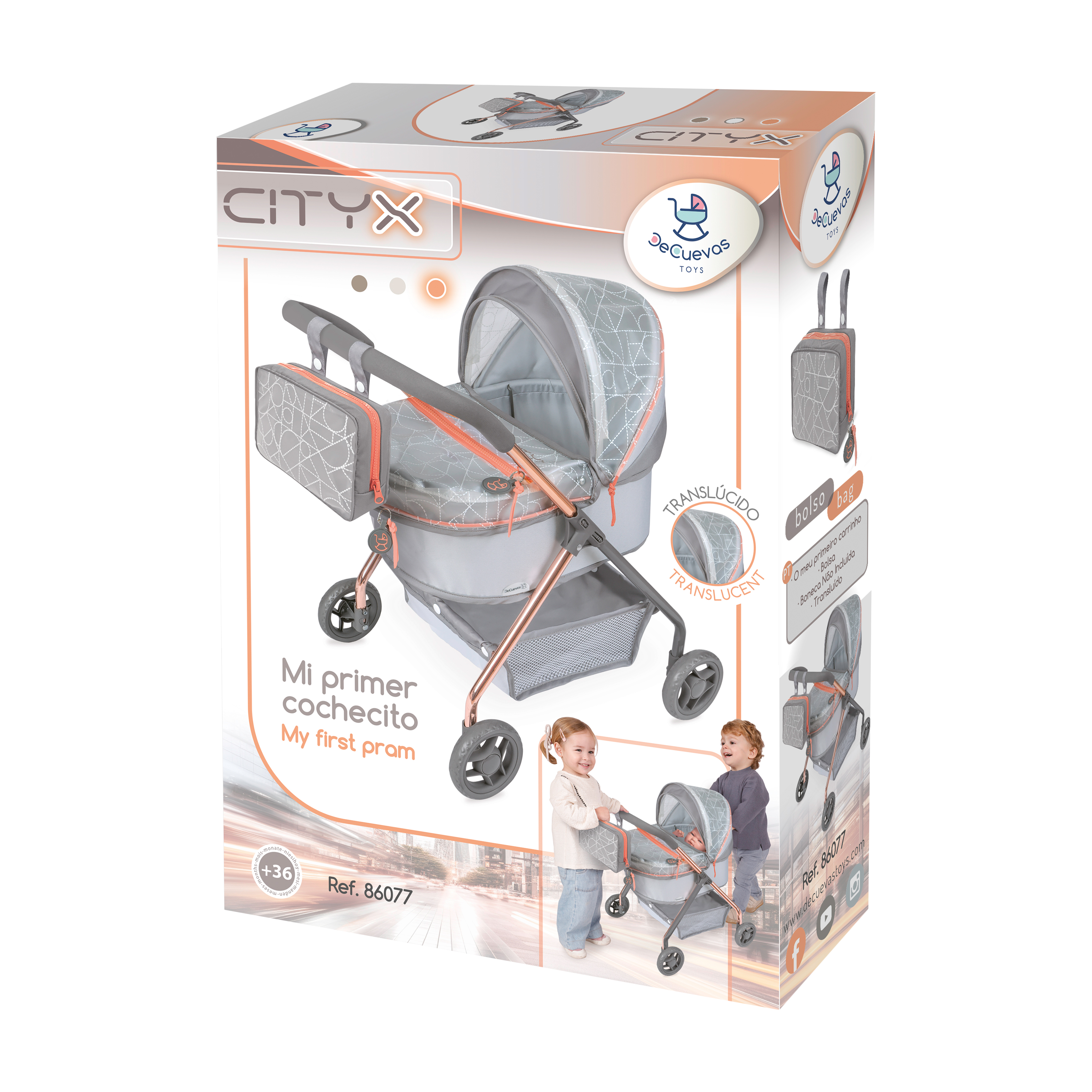Коляска-люлька для кукол DeCuevas Toys 86077 - фото 8