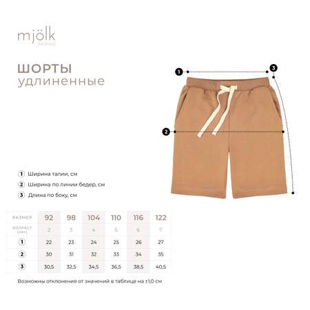 Шорты Mjolk