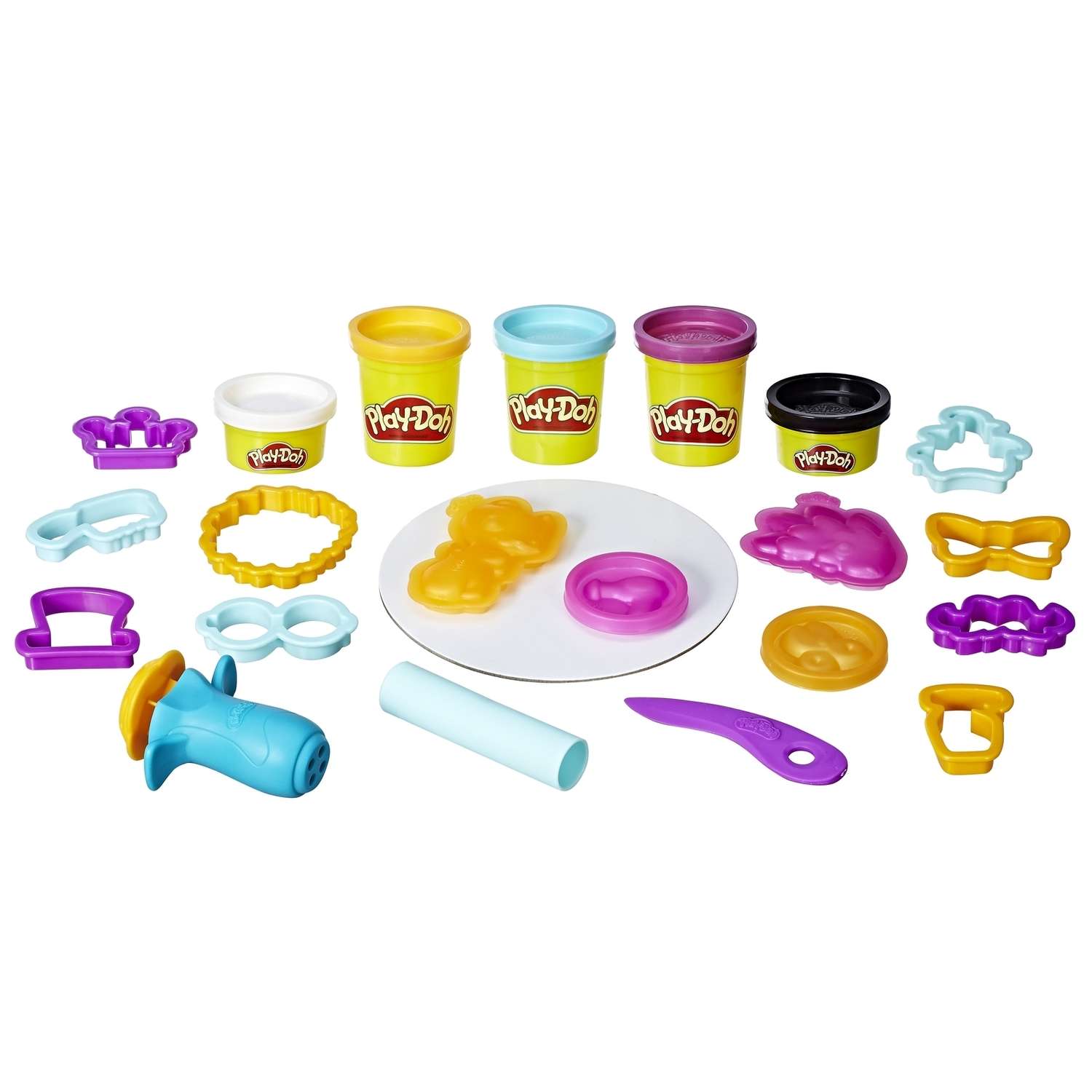 Набор для творчества Play-Doh Лепи и делай прически - фото 6