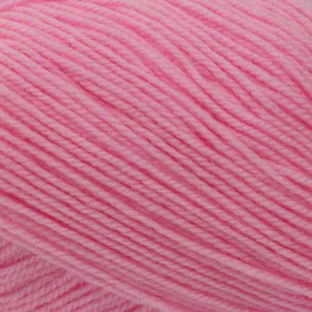 Пряжа для вязания Пехорка 50 гр 200 м акрил мягкая для детских вещей 11 ярко-розовый 10 мотков