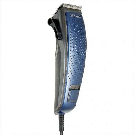 Машинка для стрижки волос Delta Lux DE-4218 синий 7 Вт 4 съемных гребня
