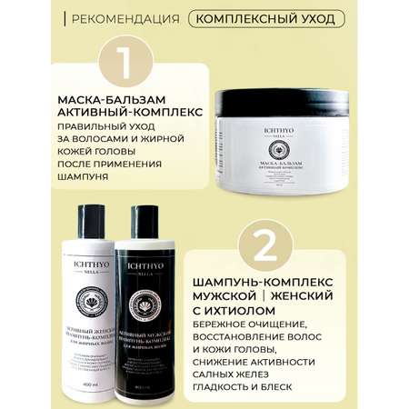 Маска-бальзам для волос Ichthyonella 200 ml