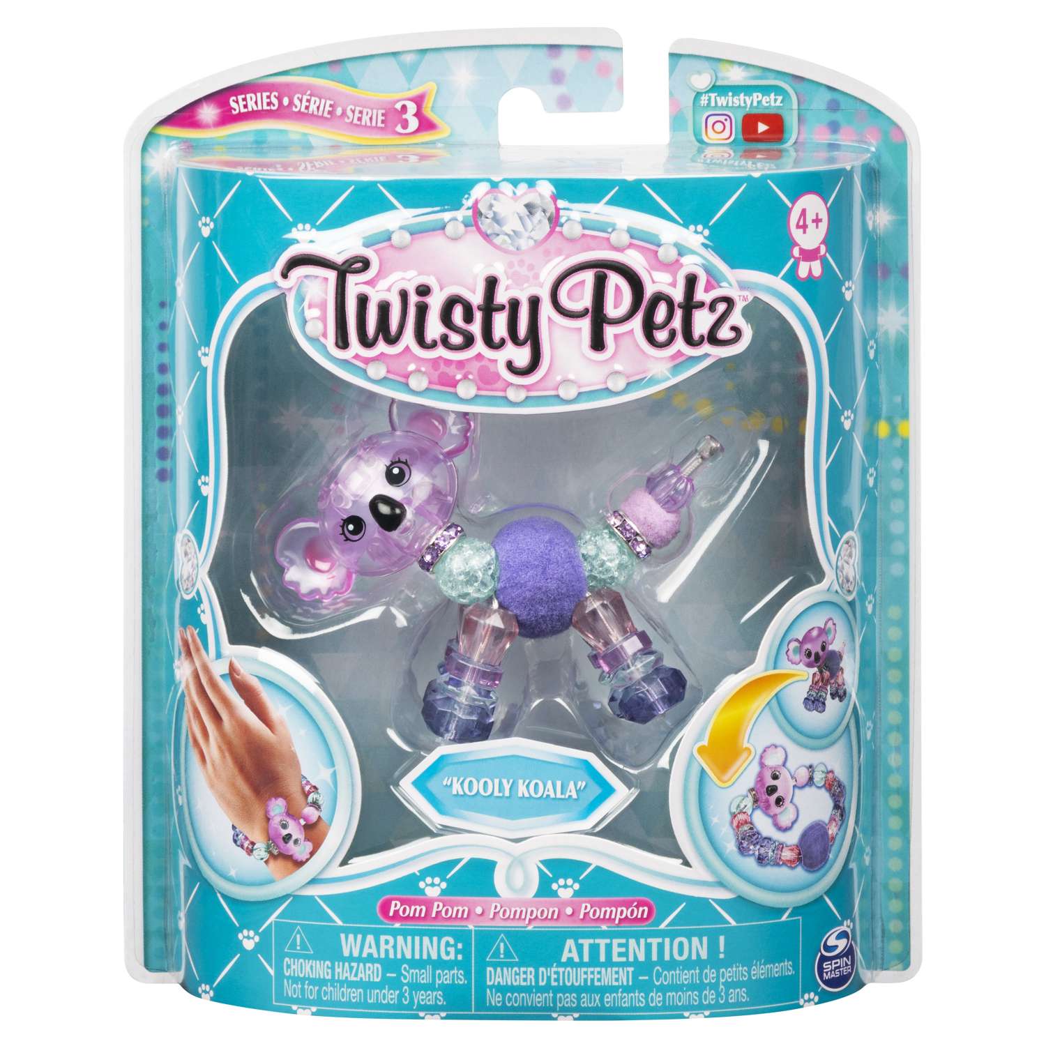 Набор Twisty Petz Фигурка-трансформер для создания браслетов Kooly Koala 6044770/20116690 - фото 1