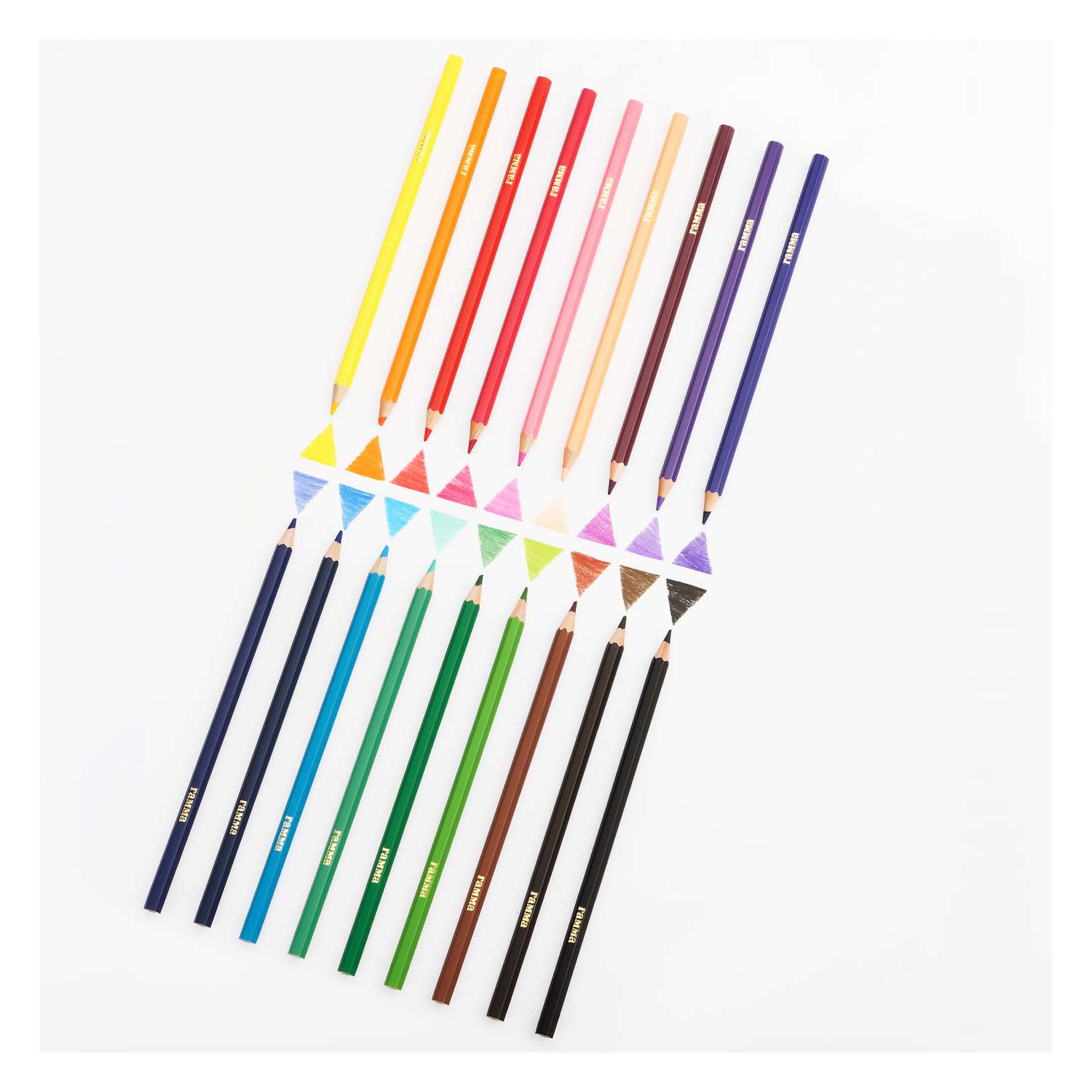 Карандаши цветные Гамма Классические 18цветов 80220213 - фото 2