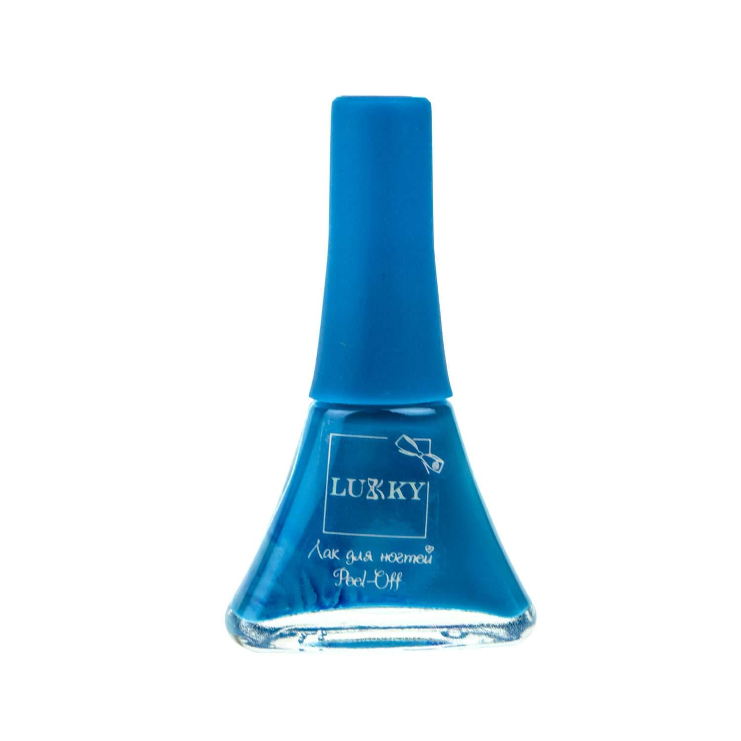 Набор Lukky Нэйл-Дизайн 2 лак для ногтей peel-off цвет голубой наклейки Единорог 2 листа - фото 6