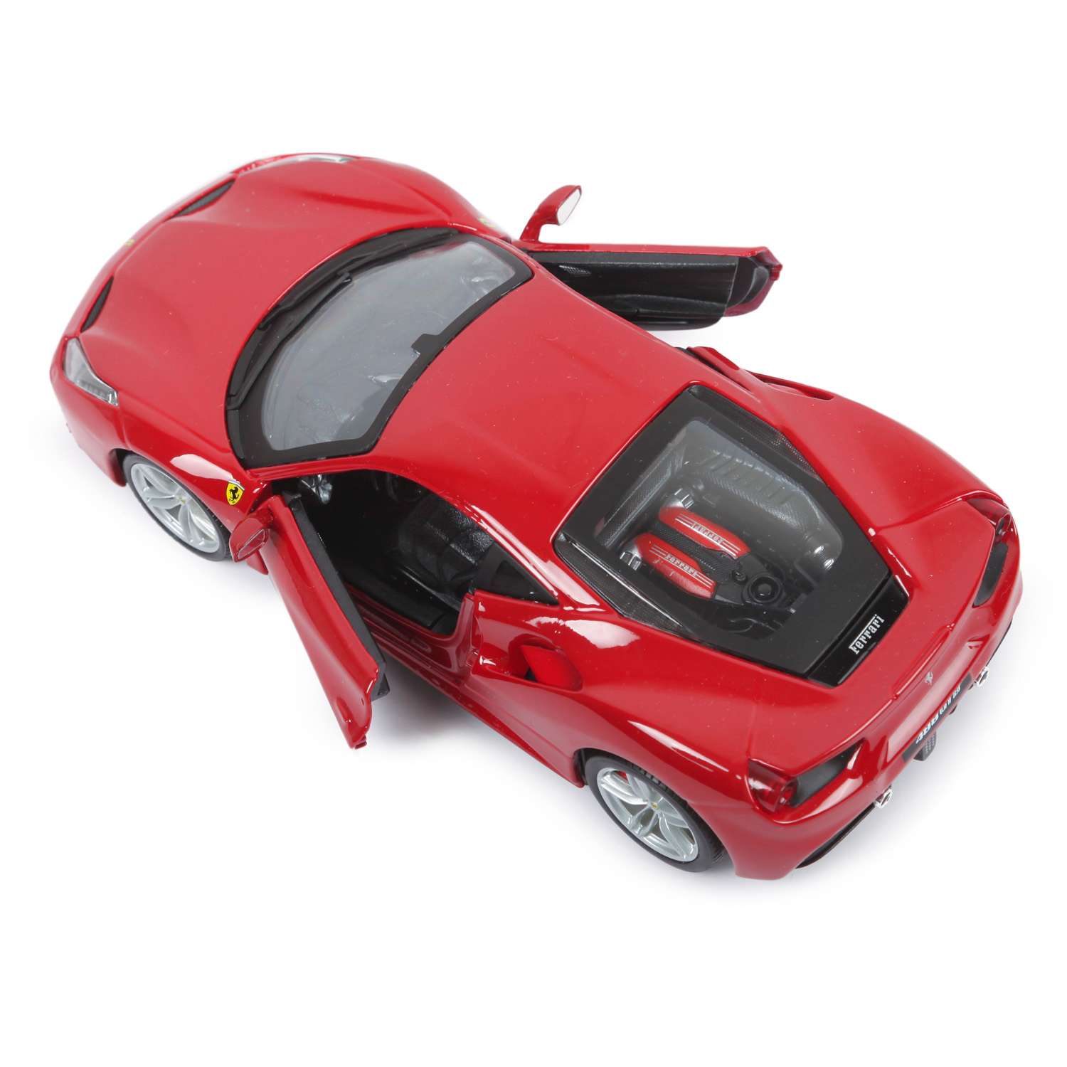 Автомобиль BBurago Ferrari 1:24 красный 18-26013 - фото 6