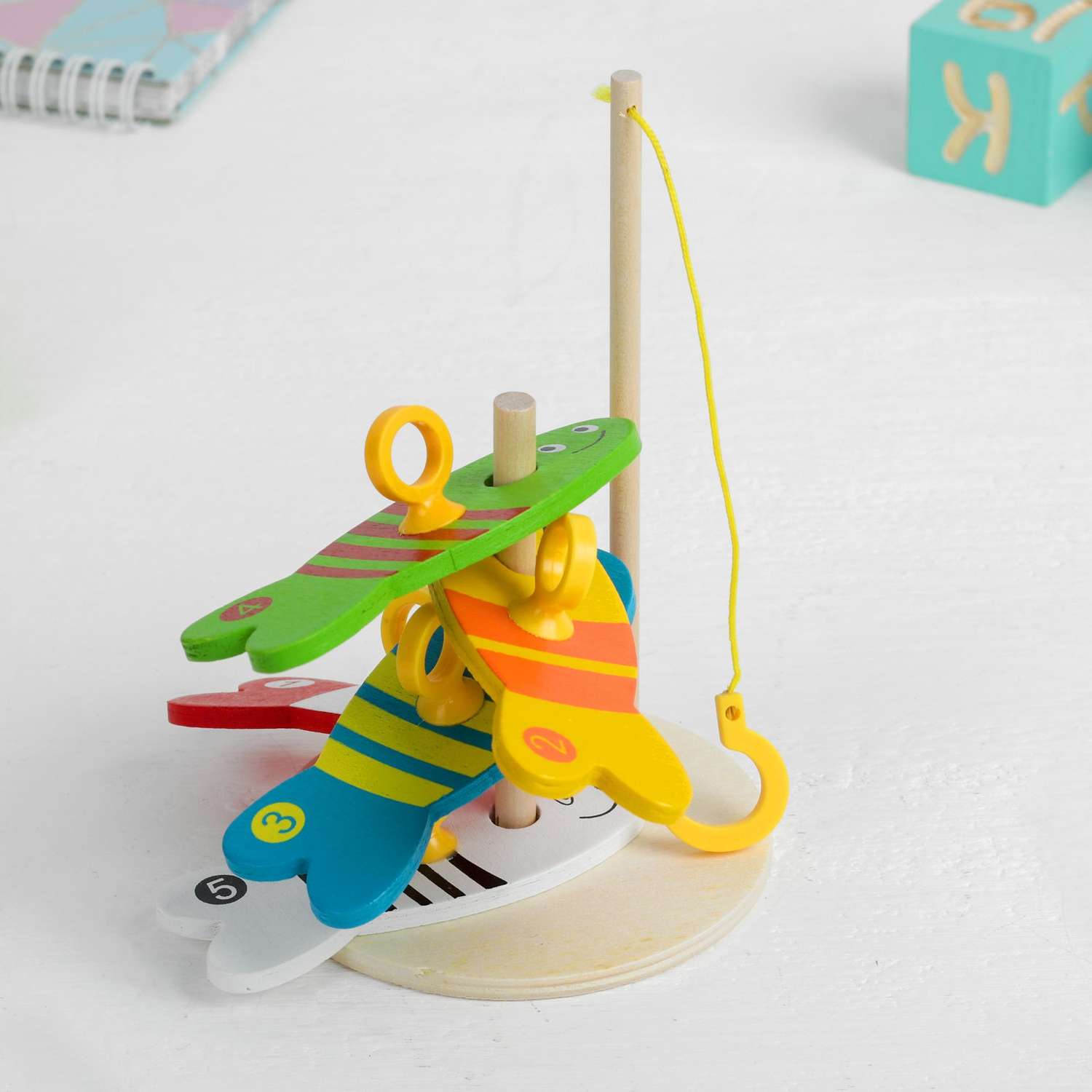 Развивающая игрушка Sima-Land Рыбалка с крючком - фото 1