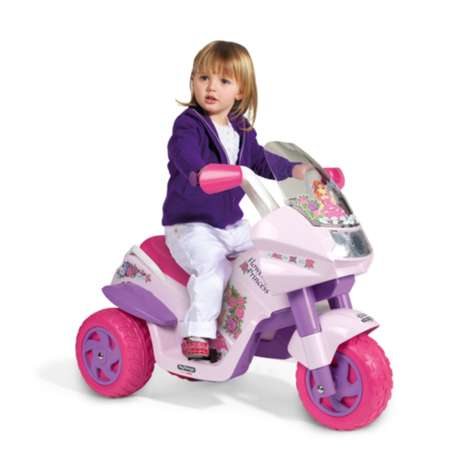 Детский электромотоцикл PEG PEREGO Flower Princess