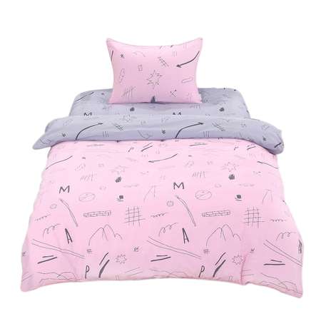 Комплект постельного белья Sofi de Marko 1.5 спальный Рейна розовая
