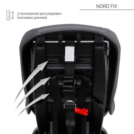 Автокресло Babyton Nord Fix Grey Isofix 0+/1 (0-18 кг)