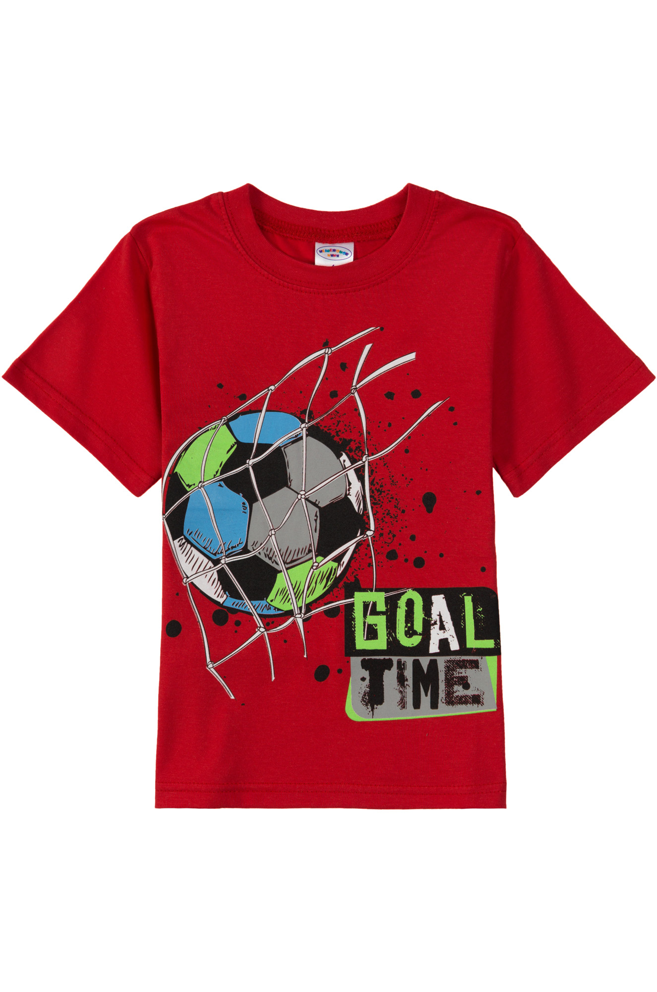 Футболка Maksimoff SH672 "Goal time" красный - фото 1