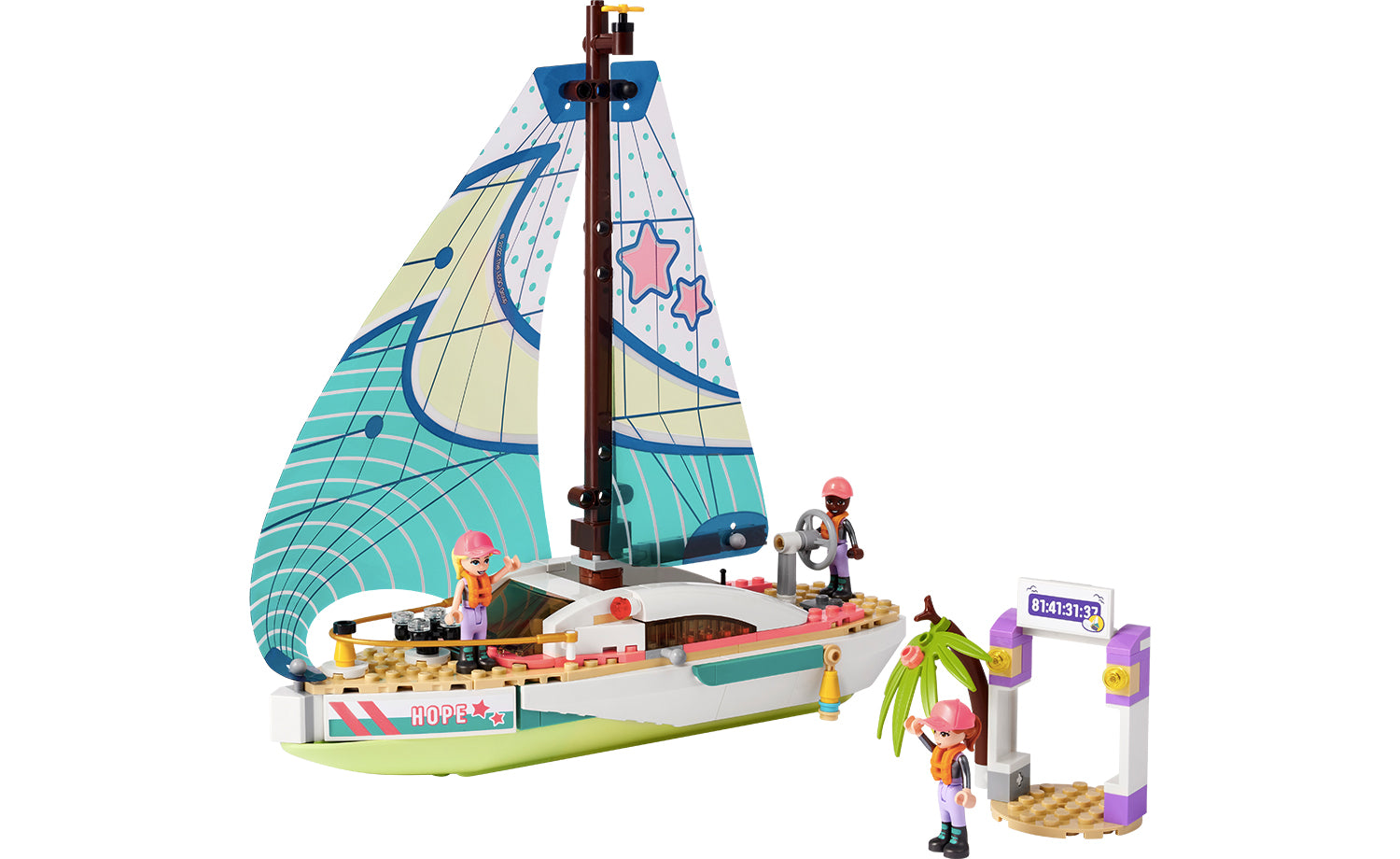 Конструктор LEGO «Friends Морское приключение Стефани» 304 детали 41716 - фото 2