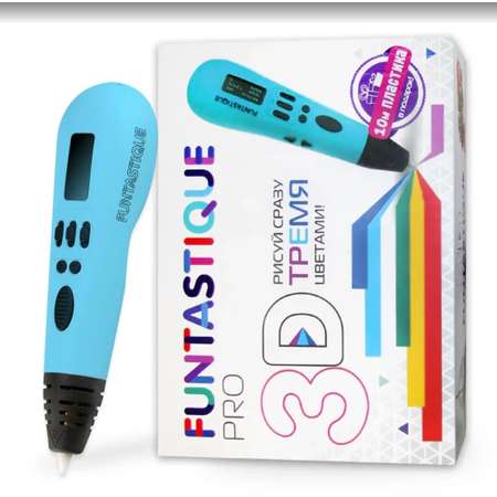 3D ручка FUNTASTIQUE pro Голубой