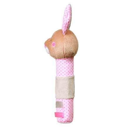 Игрушка-пищалка Babyono с прорезывателем Bunny Арт.621