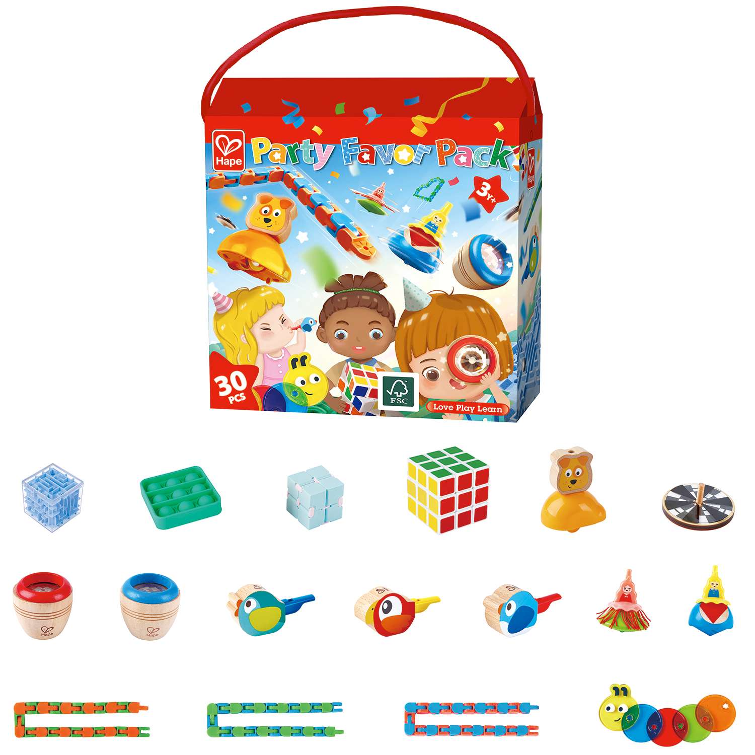 Набор игр и игрушек HAPE для детского праздника Веселая вечеринка - фото 1