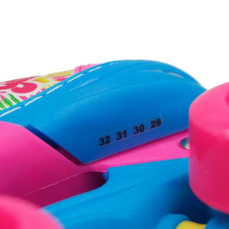 Раздвижные роликовые коньки Sport Collection JUST Pink размер XS 25 - 28