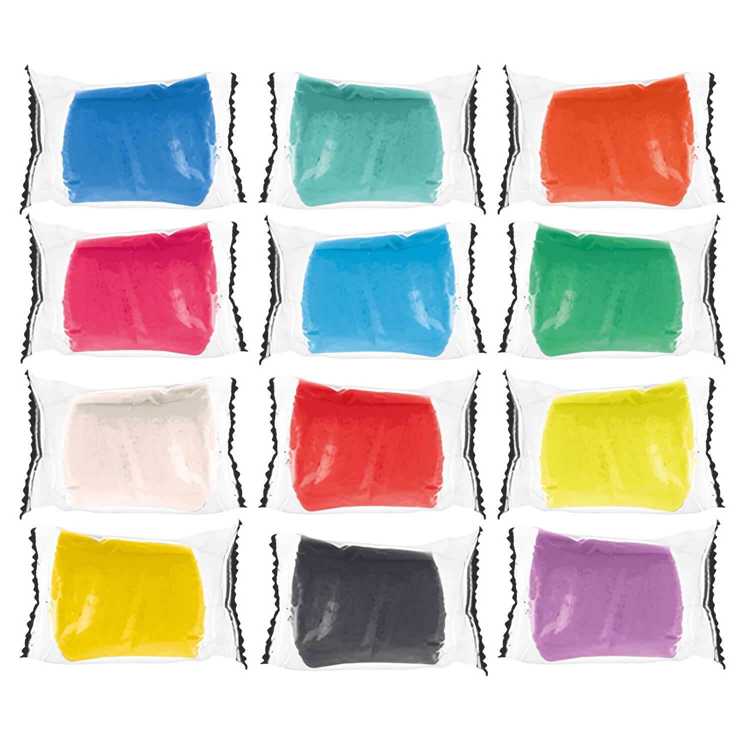 Пластилин Brauberg тесто для лепки набор 12 цветов с инструментами - фото 4