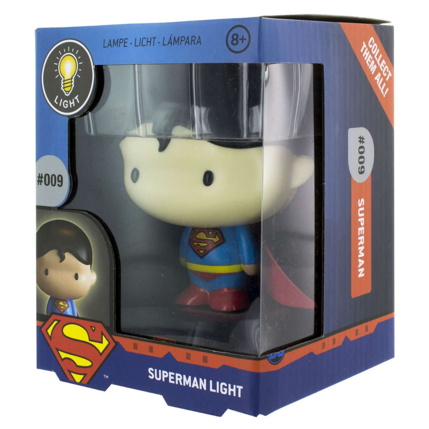 Светильник PALADONE DC Superman 3D Character Light V2 BDP PP4048DCV2 - фото 2