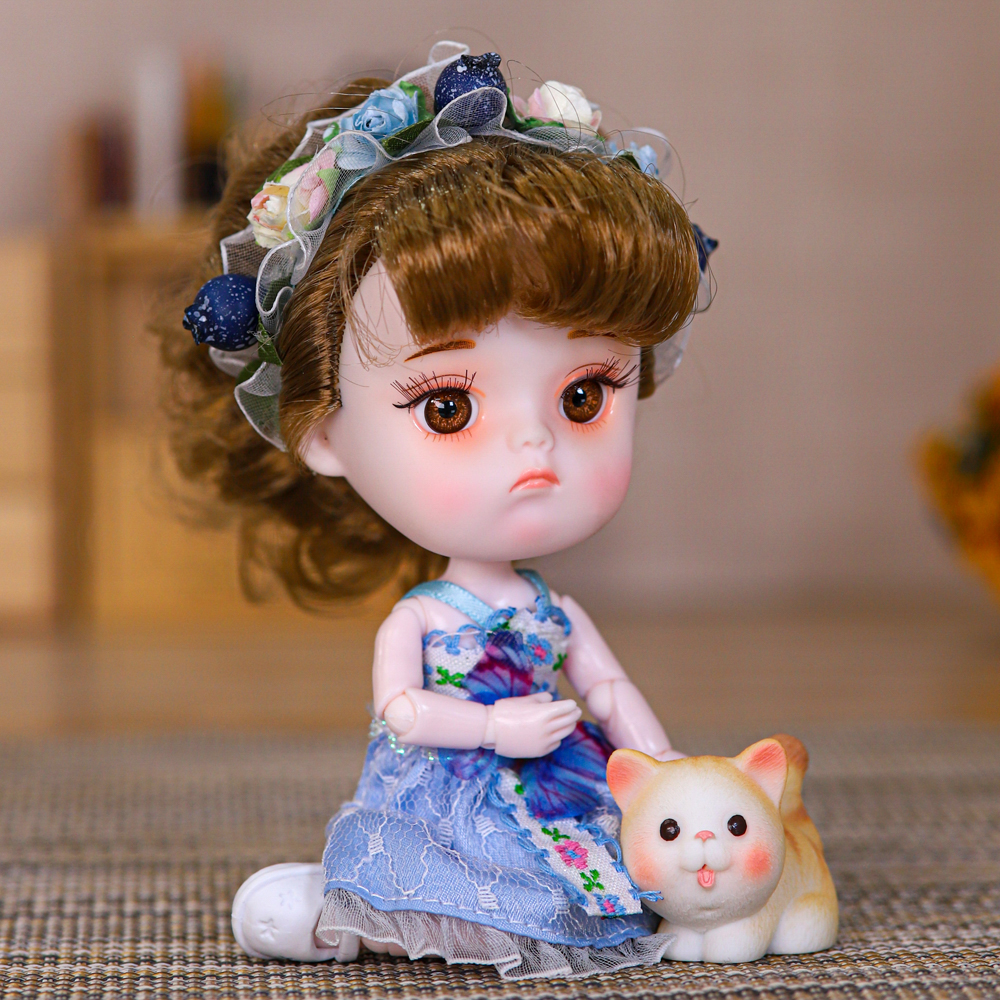 Кукла EstaBella Черничка на шарнирах коллекционная 46283521 - фото 4