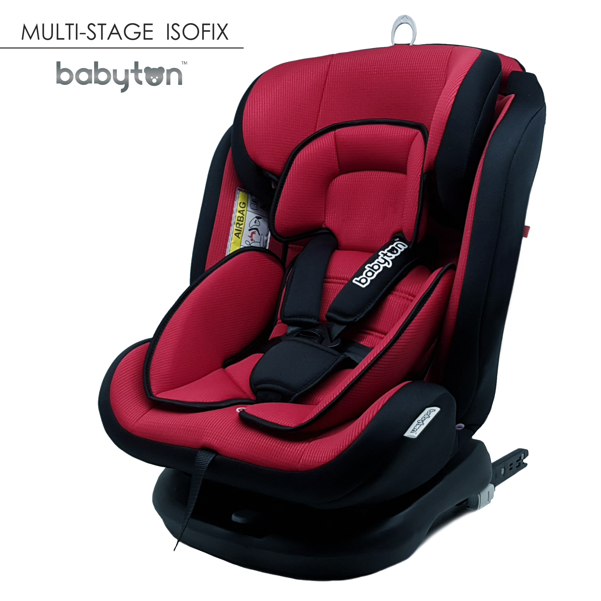 Автокресло Babyton Multi-Stage Isofix Ruby купить по цене 8759 ₽ в  интернет-магазине Детский мир