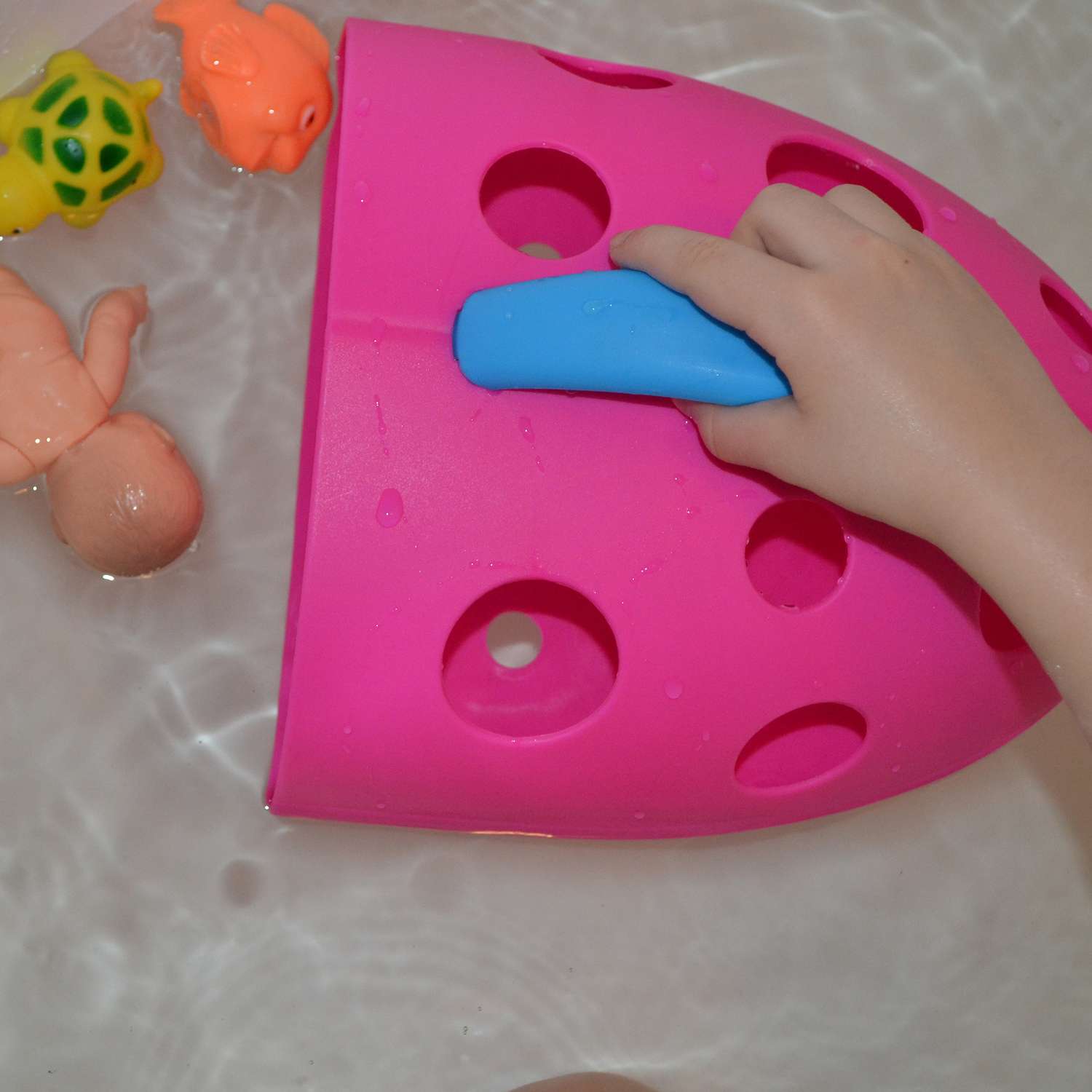Органайзер для игрушек ROXY-KIDS в ванную 3 расцветки в ассортименте - фото 21