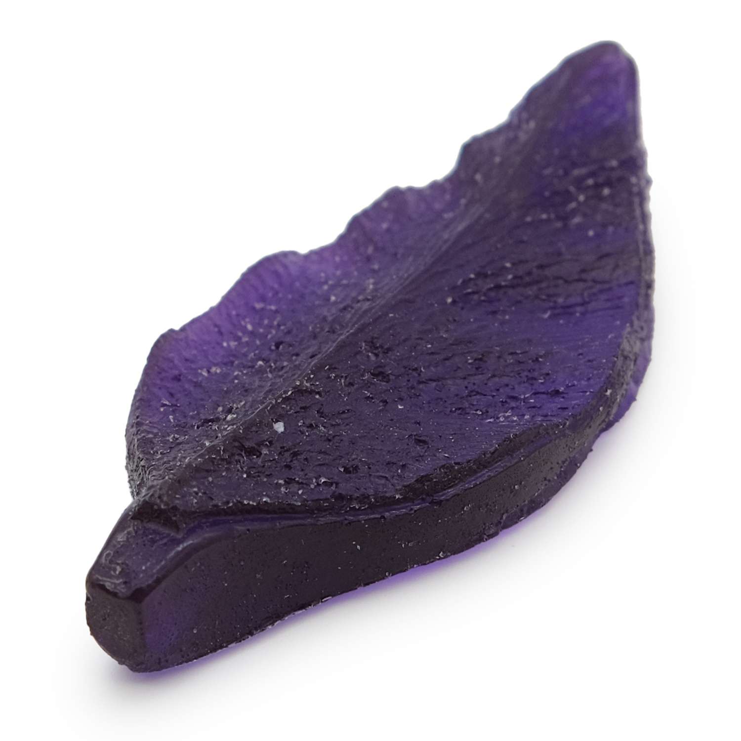 Молд - шаблон Айрис большой односторонний для творчества флористический пластиковый Лепесток лилии 10.5*4.5 см - фото 2