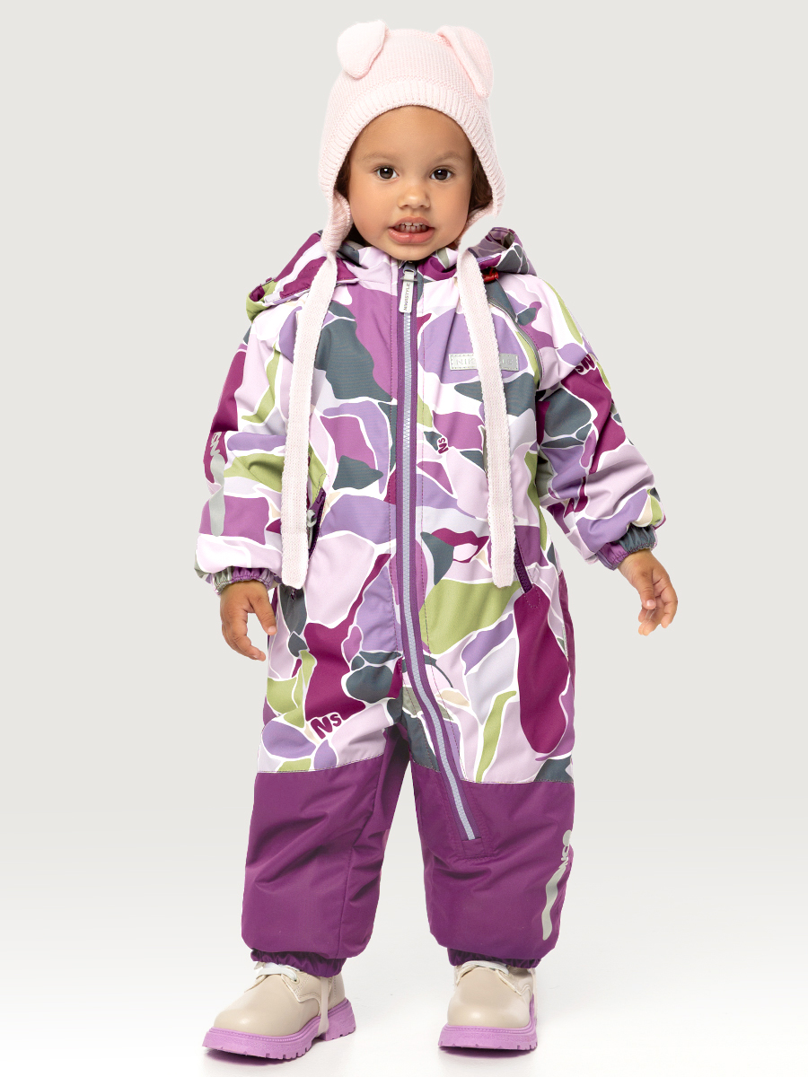 Комбинезон NIKASTYLE 8м1025 цикламен/брусника - фото 1