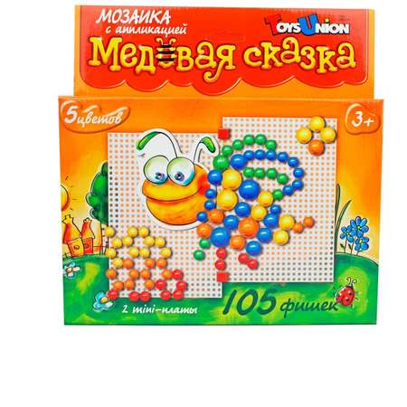 Мозаика Toys Union с аппликацией Медовая сказка