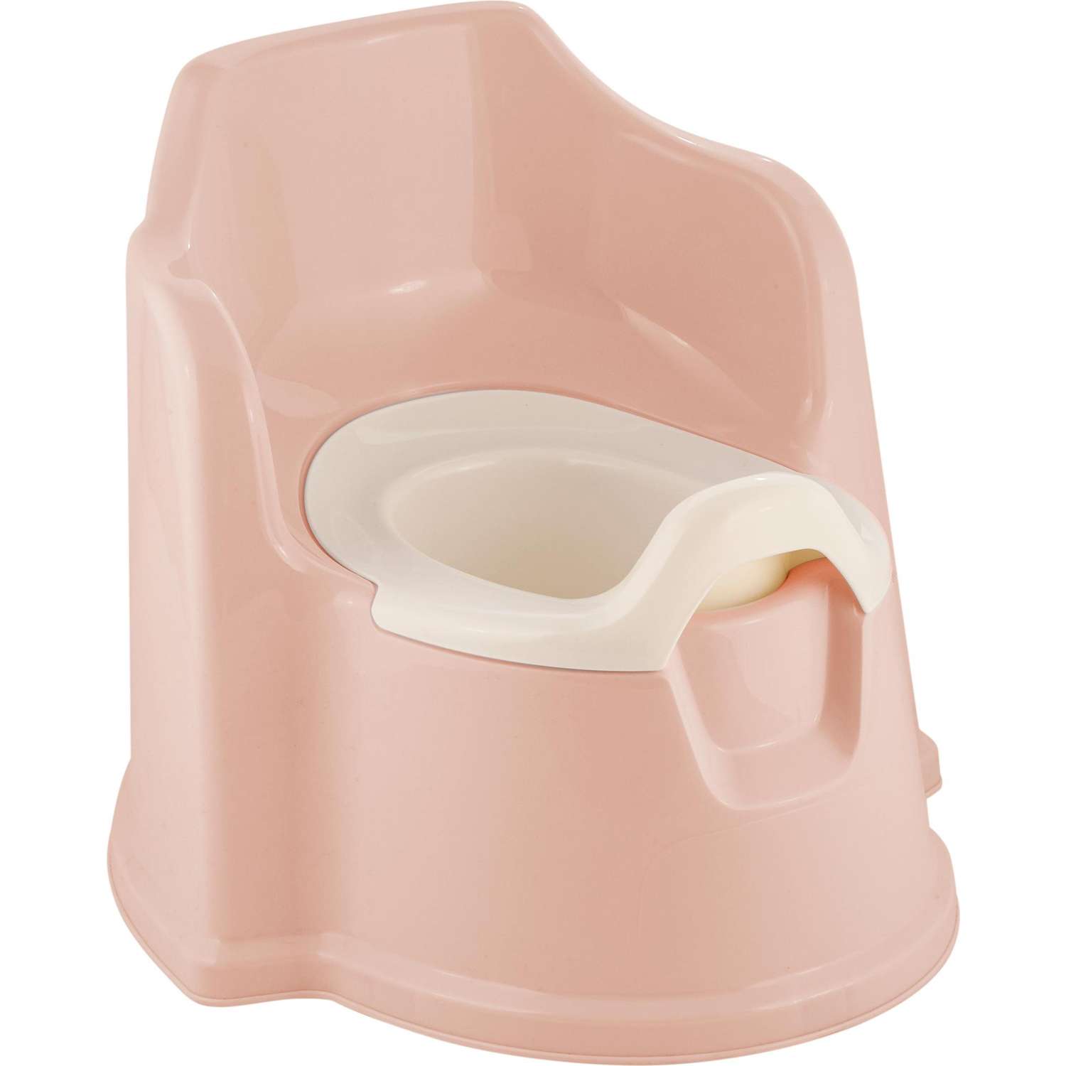 Горшок детский PLASTIC REPABLIC baby стульчик пластиковый с высокой спинкой розовый - фото 4