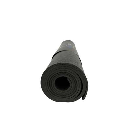 Коврик для спорта и фитнеса Ramayoga Puna Pro черный размер 185x60x0.45 см