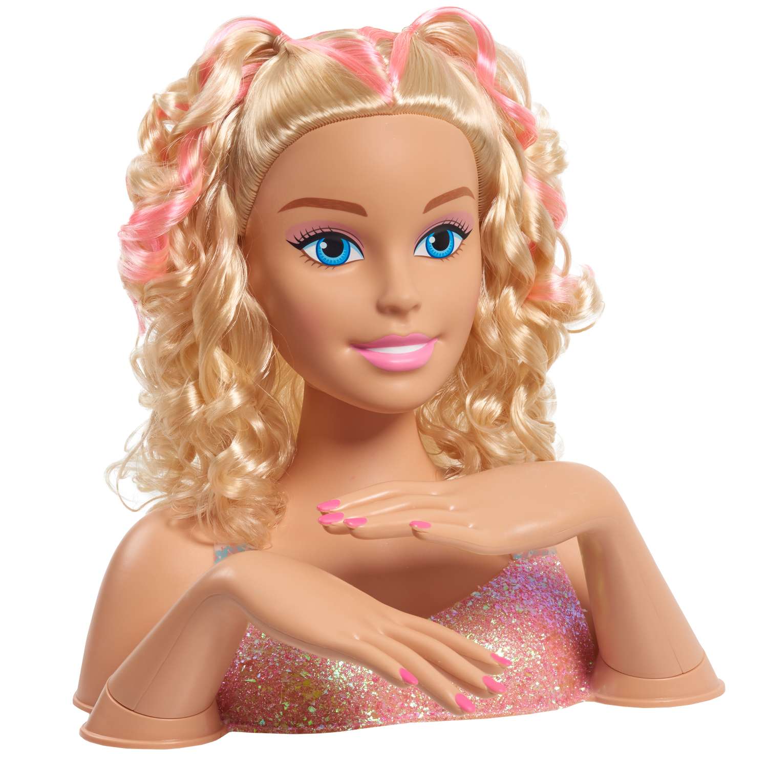 Торс для создания причесок Barbie Делюкс 63651 - фото 6