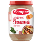 Пюре Semper рагу картофель-говядина 190г с 10месяцев