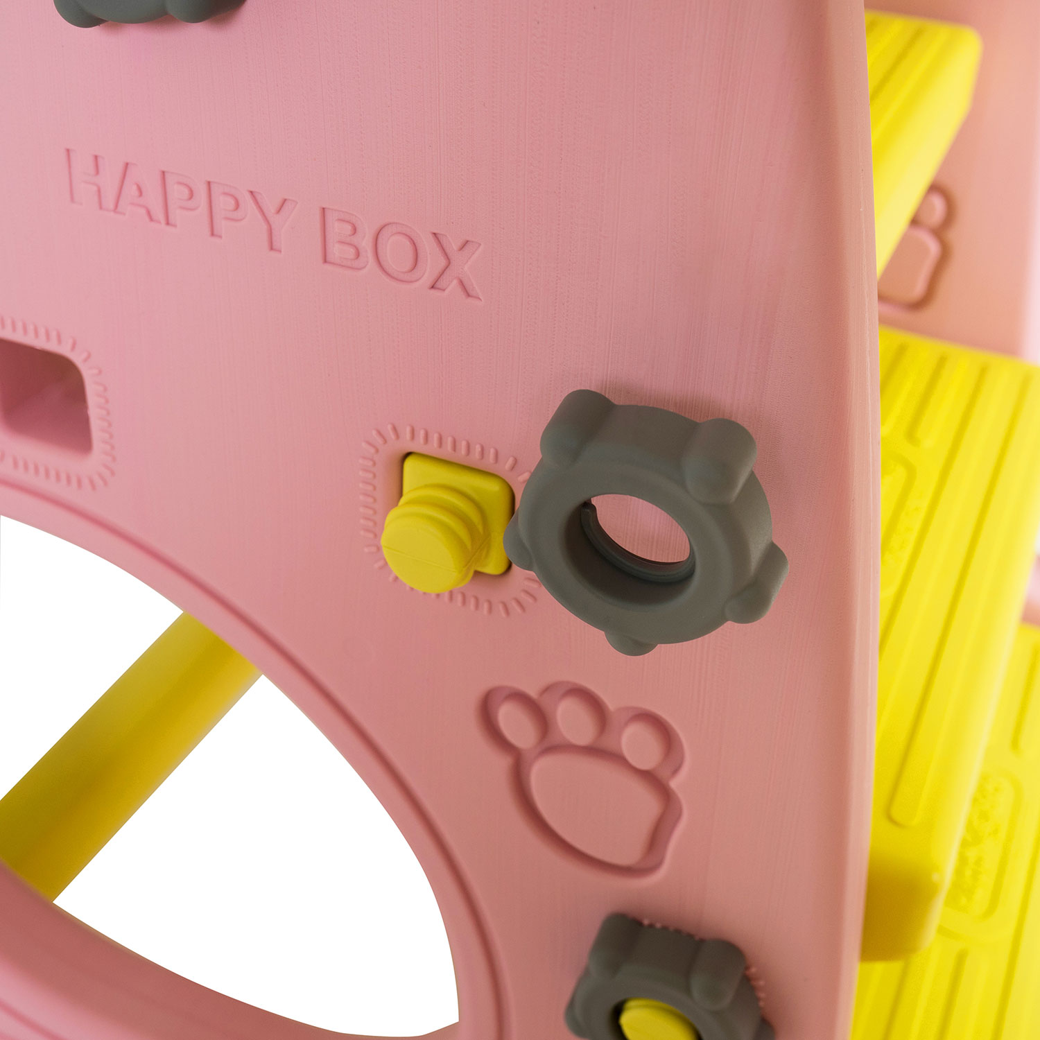 Детская горка Happy Box JM-755B розовая - фото 18